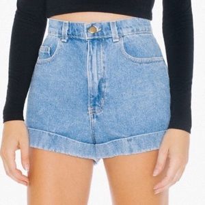American Apparel mom shorts